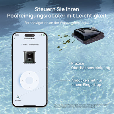Beatbot AquaSense 2 Pro Poolroboter bis 300m² + iSkim Ultra Oberflächen-Skimmer