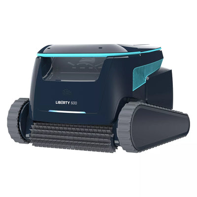 Dolphin Liberty 600 Poolroboter Kabellos – Bis 15 m – Treppenreinigung, App, 2 Wochen Betrieb, Boden Wand Wasserlinie