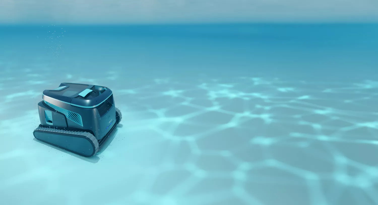 Dolphin Liberty 600 Poolroboter Kabellos – Bis 15 m – Treppenreinigung, App, 2 Wochen Betrieb, Boden Wand Wasserlinie