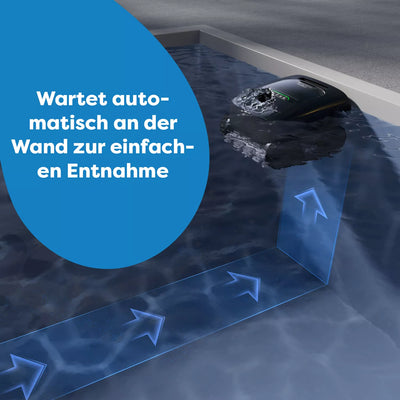 Beatbot AquaSense 2 Ultra Poolroboter mit KI-Navigation 5-in-1 Boden Wand Wasserlinie