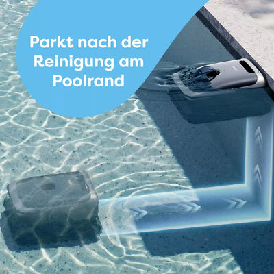 Beatbot Sora P7 Poolroboter Kabellos mit Akku – Bis 300 m² – 6 Modi, App-Steuerung, Boden Wand Wasserlinie