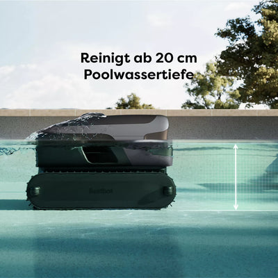 Beatbot Sora P7 Poolroboter Kabellos mit Akku – Bis 300 m² – 6 Modi, App-Steuerung, Boden Wand Wasserlinie