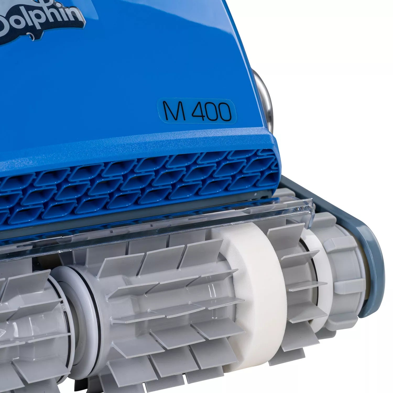 Dolphin M400 Poolroboter mit Wochen-Timer – Bis 12x4 m – App-Steuerung, Boden Wand Wasserlinie, Combi-Bürsten